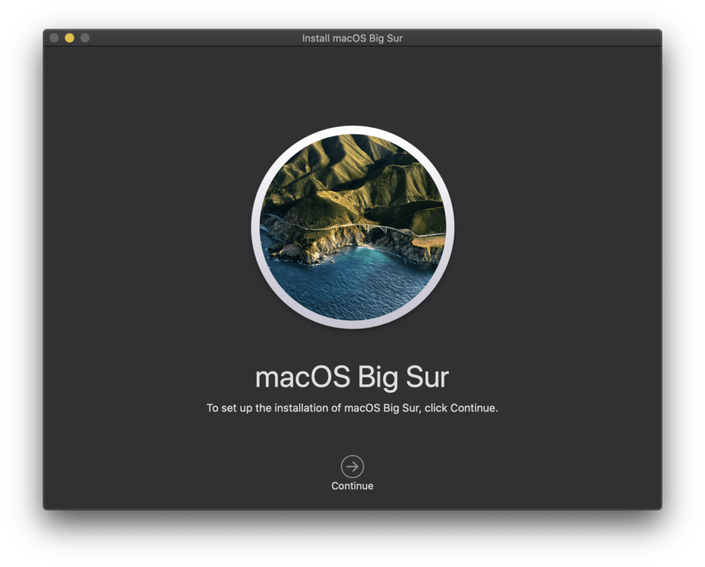 macos big sur update